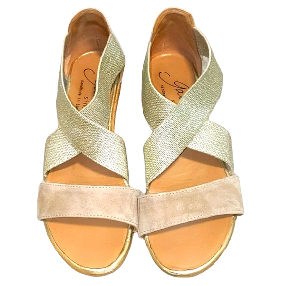🎈Gaimo Flat Espadrille Sandals - Picture 1 of 5